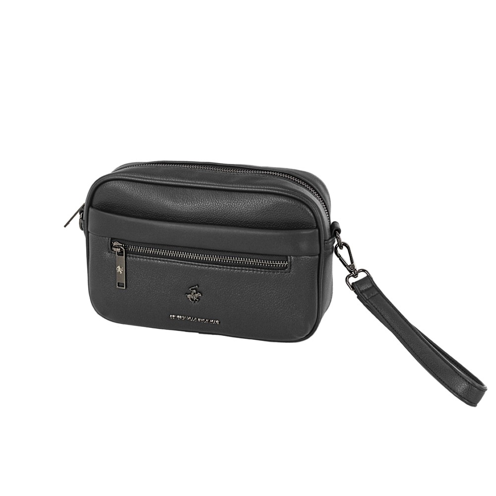Beverly Hills Polo Club BH-8511 Men's Black Hand-Crossbody Bag Bags