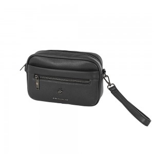 Beverly Hills Polo Club BH-8511 Men's Black Hand-Crossbody Bag Bags