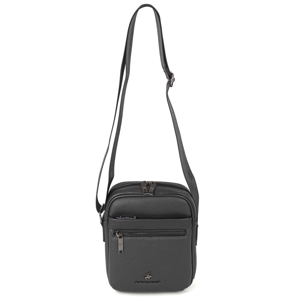 Beverly Hills Polo Club BH-8512 Men's Black Crossbody Bag Bags