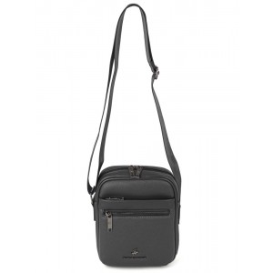 Beverly Hills Polo Club BH-8512 Men's Black Crossbody Bag Bags