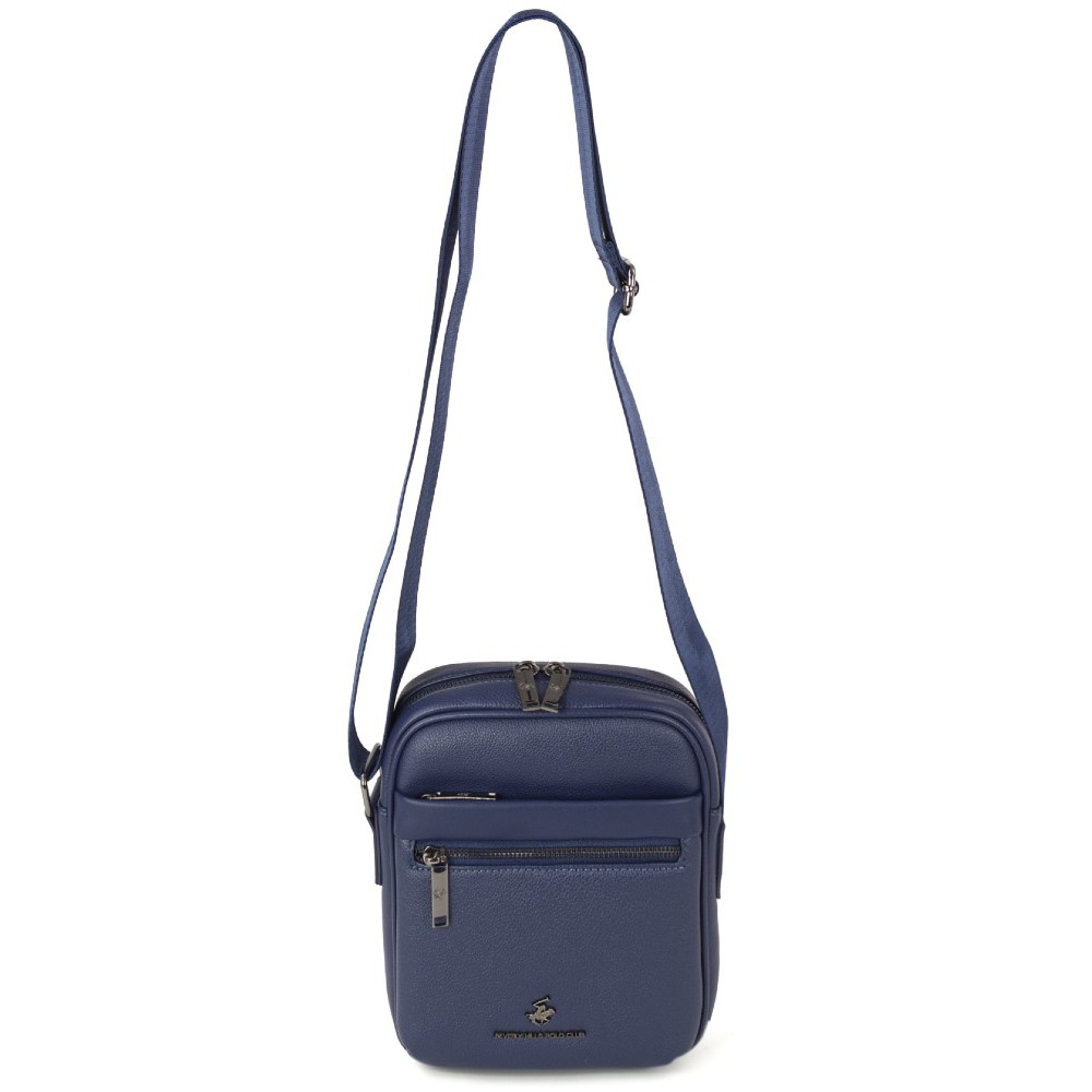 Beverly Hills Polo Club BH-8512 Men's Crossbody Bag Blue Bags