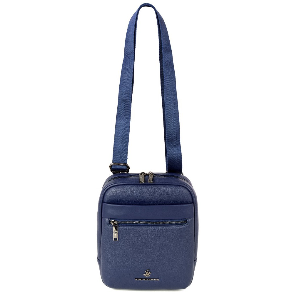 Beverly Hills Polo Club BH-8513 Men's Blue Crossbody Bag Bags