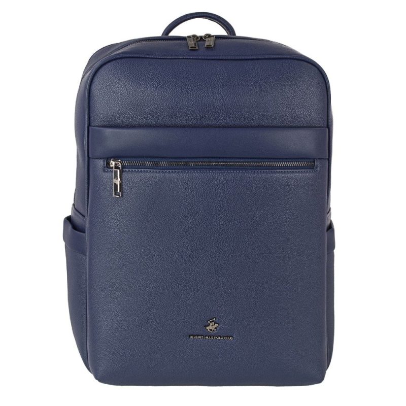 Beverly Hills Polo Club BH-8515 Backpack Τσάντα Πλάτης Μπλε Beverly hills Polo club