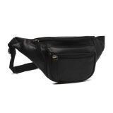 The Chesterfield Brand C23.000200 Jack Waist Pack Δερμάτινη Τσάντα Μέσης Μαύρη 1