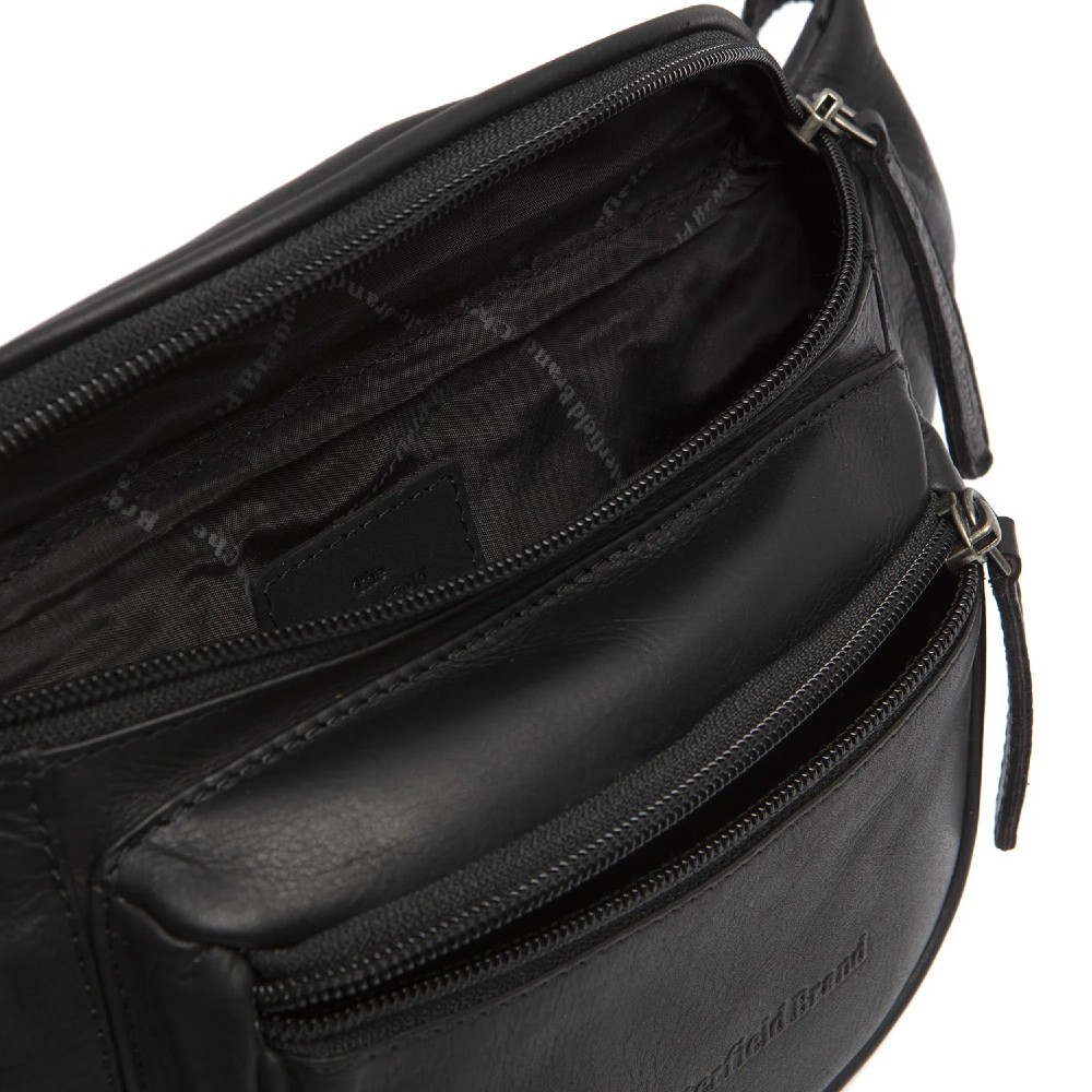 The Chesterfield Brand C23.000200 Jack Waist Pack Δερμάτινη Τσάντα Μέσης Μαύρη Τσάντες