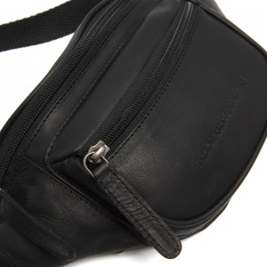 The Chesterfield Brand C23.000200 Jack Waist Pack Δερμάτινη Τσάντα Μέσης Μαύρη Τσάντες