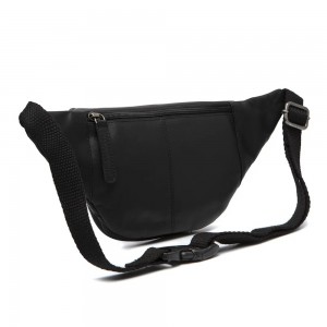The Chesterfield Brand C23.000200 Jack Waist Pack Δερμάτινη Τσάντα Μέσης Μαύρη Τσάντες