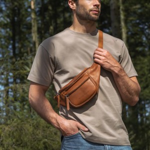 The Chesterfield Brand C23.000231 Jack Waist Pack Δερμάτινη Τσάντα Μέσης Ταμπά Τσάντες