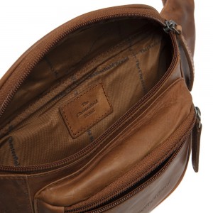 The Chesterfield Brand C23.000231 Jack Waist Pack Δερμάτινη Τσάντα Μέσης Ταμπά Τσάντες