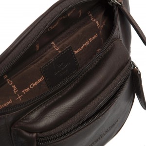 The Chesterfield Brand C23.000201 Jack Waist Pack Leather Brown Waist Bag Bags