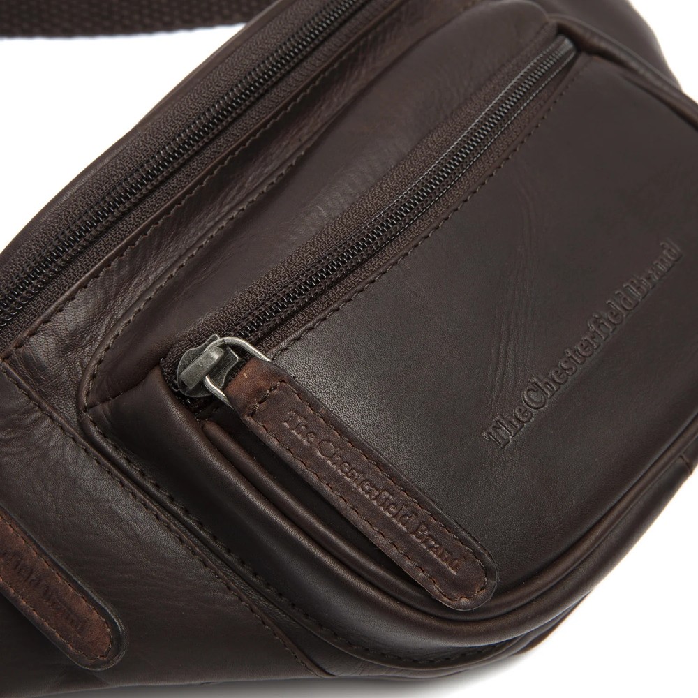 The Chesterfield Brand C23.000201 Jack Waist Pack Leather Brown Waist Bag Bags