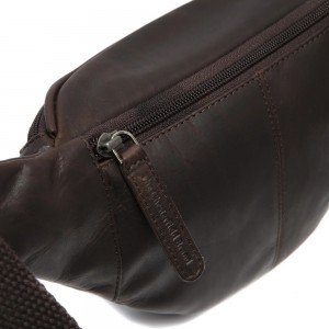 The Chesterfield Brand C23.000201 Jack Waist Pack Leather Brown Waist Bag Bags