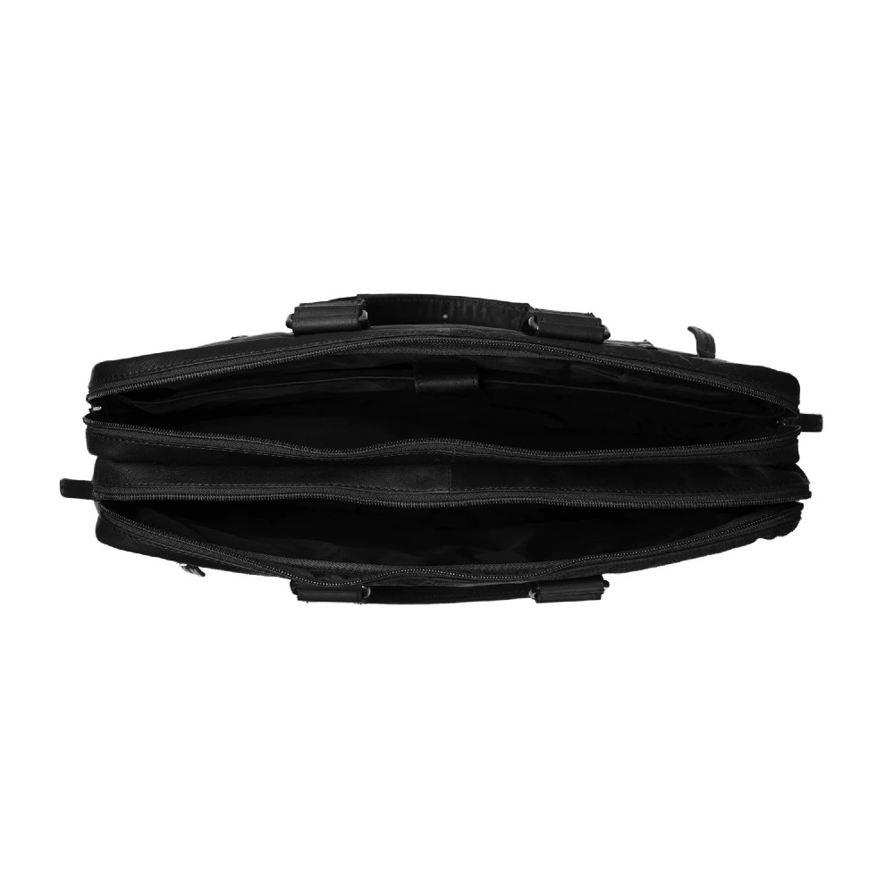 The Chesterfield Brand C40.101000 Sheth Professional Bag- Briefcase made of Leather Black Business bags