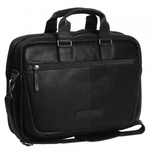The Chesterfield Brand C40.101000 Sheth Professional Bag- Briefcase made of Leather Black Business bags