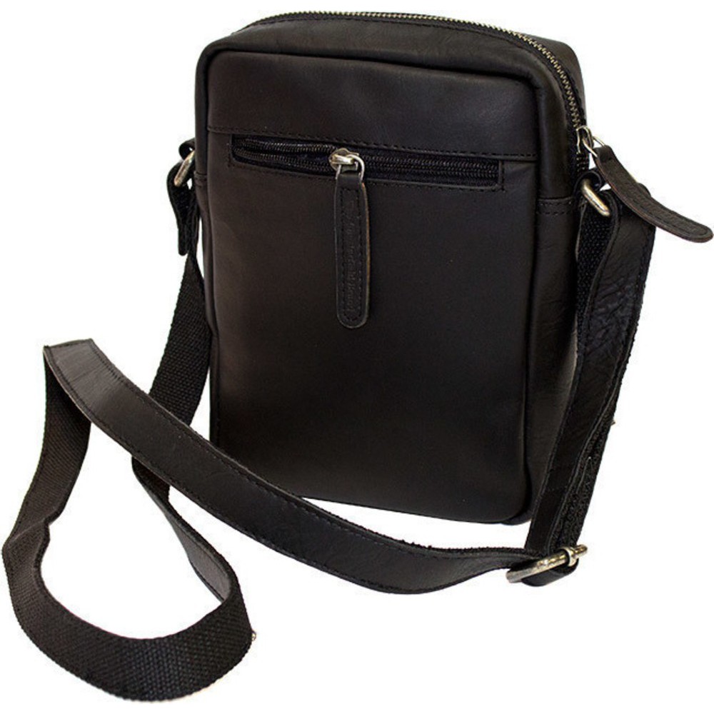 The Chesterfield Brand C48.071400 Δερμάτινο Ανδρικό Τσαντάκι Χιαστί/Ώμου Μαύρο Τσάντες