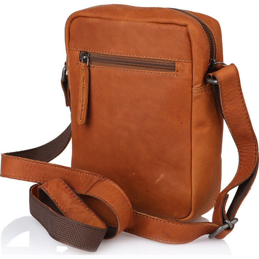 The Chesterfield Brand C48.071431 Δερμάτινο Ανδρικό Τσαντάκι Χιαστί/Ώμου Ταμπά Τσάντες