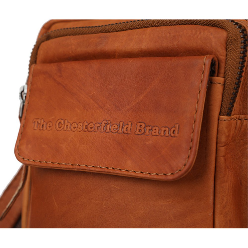 The Chesterfield Brand C48.071431 Δερμάτινο Ανδρικό Τσαντάκι Χιαστί/Ώμου Ταμπά Τσάντες