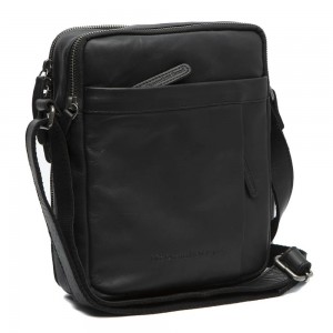 The Chesterfield Brand C48.0955-011 Leather Men's Crossbody/Shoulder Bag Black Bags
