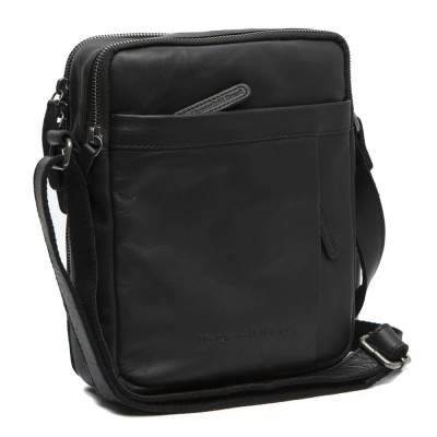 The Chesterfield Brand C48.0955-011 Leather Men's Crossbody/Shoulder Bag Black