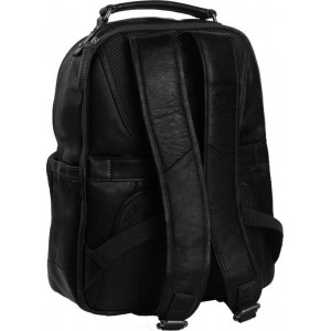 The Chesterfield Brand C58.018400 Austin Επαγγελματική Τσάντα Πλάτης από Δέρμα Μαύρη Τσάντες