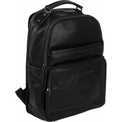 The Chesterfield Brand C58.018400 Austin Επαγγελματική Τσάντα Πλάτης από Δέρμα Μαύρη