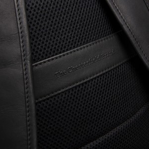 The Chesterfield Brand C58.700300 Philippe Επαγγελματική Τσάντα Πλάτης από Δέρμα Μαύρη Τσάντες