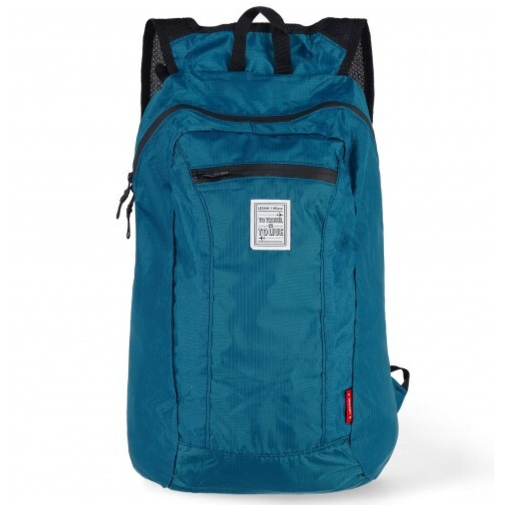 Legami Milano FB0002 Foldable Backpack Αναδιπλούμενο Σακίδιο Πλάτης Μπλε Bags