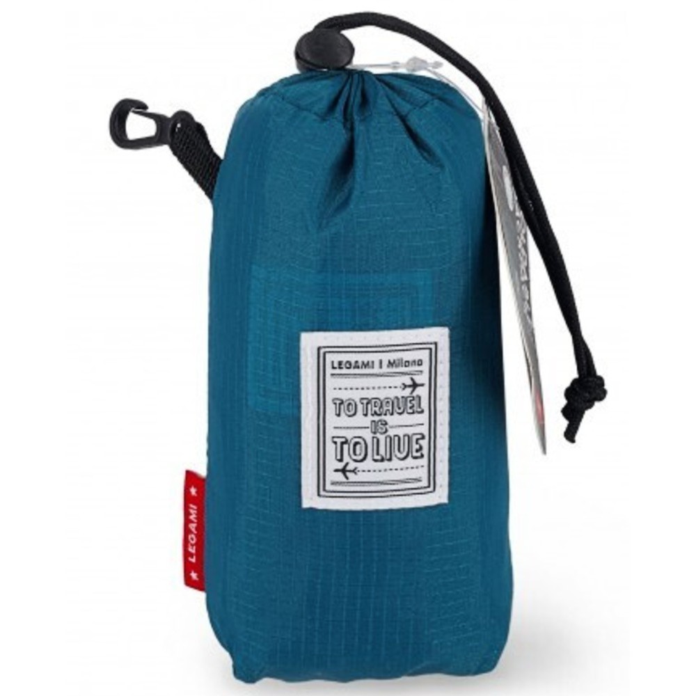 Legami Milano FB0002 Foldable Backpack Αναδιπλούμενο Σακίδιο Πλάτης Μπλε Bags