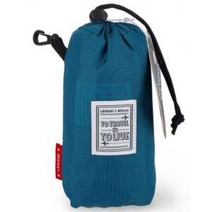 Legami Milano FB0002 Foldable Backpack Αναδιπλούμενο Σακίδιο Πλάτης Μπλε Bags