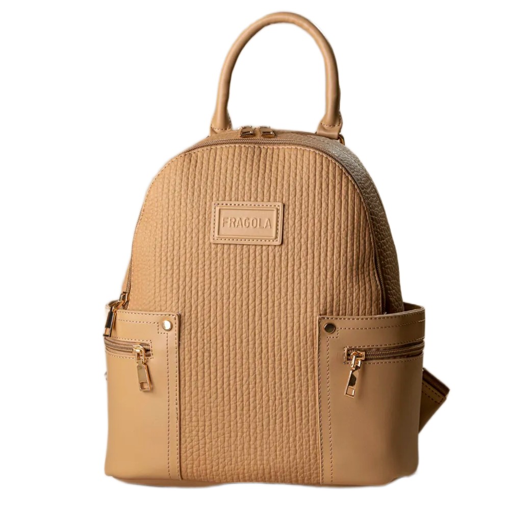 Fragola FE222 Backpack Τσάντα Πλάτης Camel Τσάντες
