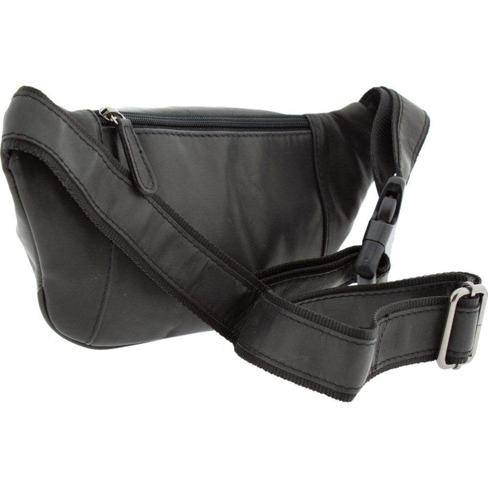 RCM H30 Men's Black Leather Waist Bag Bags