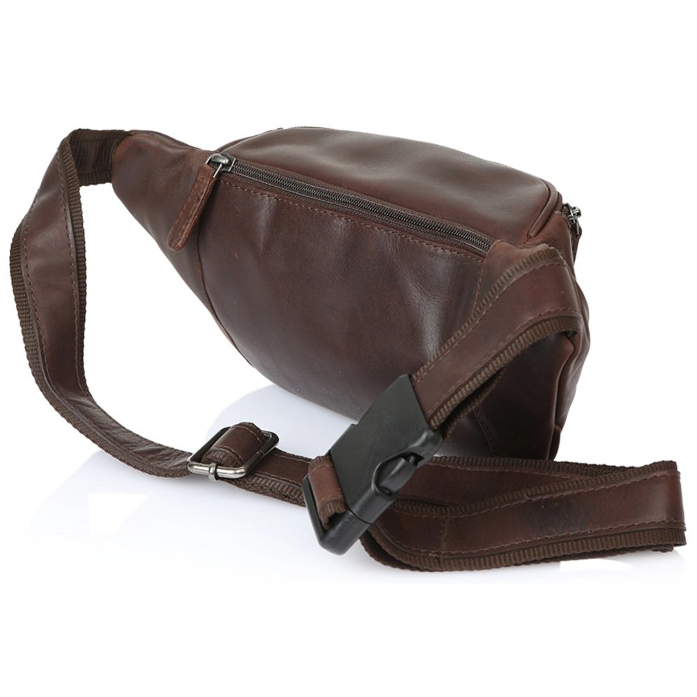 RCM H30 Men's Brown Leather Waist Bag Bags