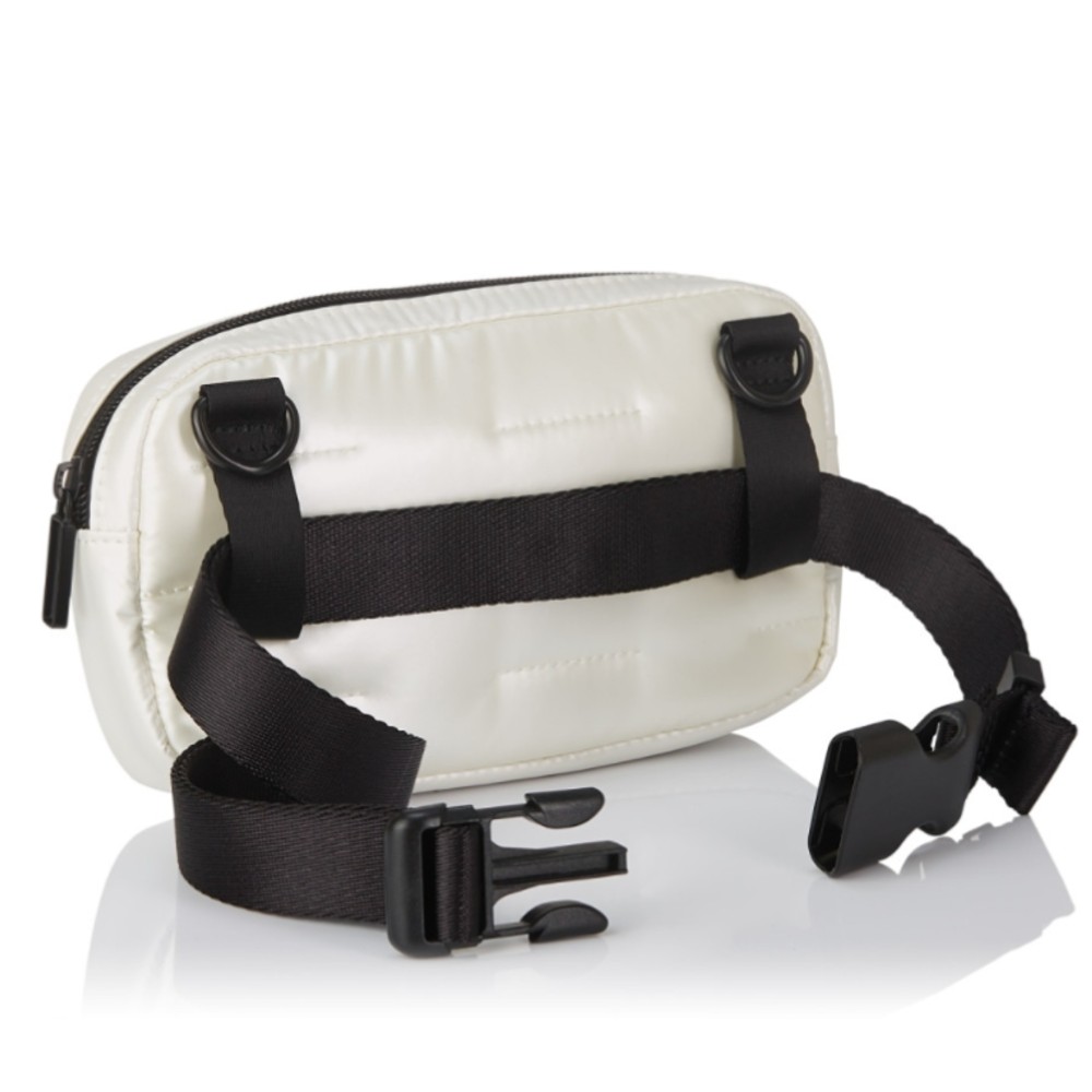 Hedgren HCOCN01/136 COCOON PUFFER Γυναικείο Τσαντάκι Μέσης/Χιαστί Λευκό Τσάντες