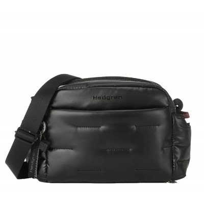 Hedgren HCOCN02/003 COCOON PUFFER Γυναικεία Τσάντα Χιαστή Μαύρη