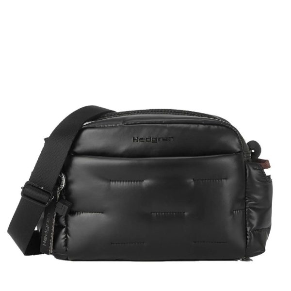 Hedgren HCOCN02/003 COCOON PUFFER Γυναικεία Τσάντα Χιαστή Μαύρη