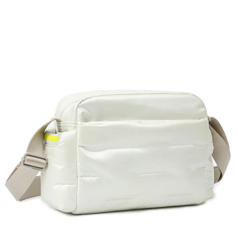 Hedgren HCOCN02/879 COCOON PUFFER Γυναικεία Τσάντα Χιαστή Λευκή Τσάντες