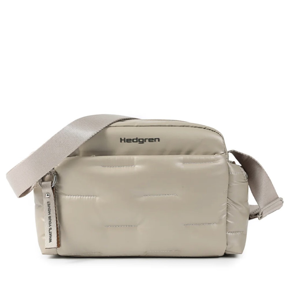 Hedgren HCOCN02/913 COCOON PUFFER Γυναικεία Τσάντα Χιαστή Μπεζ Τσάντες