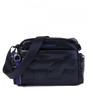 Hedgren HCOCN02/870 COCOON PUFFER Γυναικεία Τσάντα Χιαστή Μπλε Τσάντες