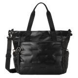 Hedgren HCOCN03/003 COCOON PUFFER Tote Bag Γυναικεία Τσάντα Μαύρη 2