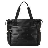 Hedgren HCOCN03/003 COCOON PUFFER Tote Bag Γυναικεία Τσάντα Μαύρη 1