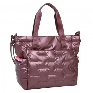 Hedgren HCOCN03/887 COCOON PUFFER Tote Bag Women's Bag Dusty Rose Bags