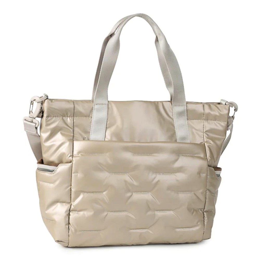 Hedgren HCOCN03/913 COCOON PUFFER Tote Bag Γυναικεία Τσάντα Μπεζ Τσάντες