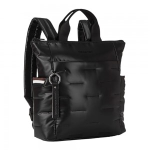 Hedgren HCOCN04/003 COCOON PUFFER Γυναικεία Τσάντα Πλάτης Μαύρη Τσάντες
