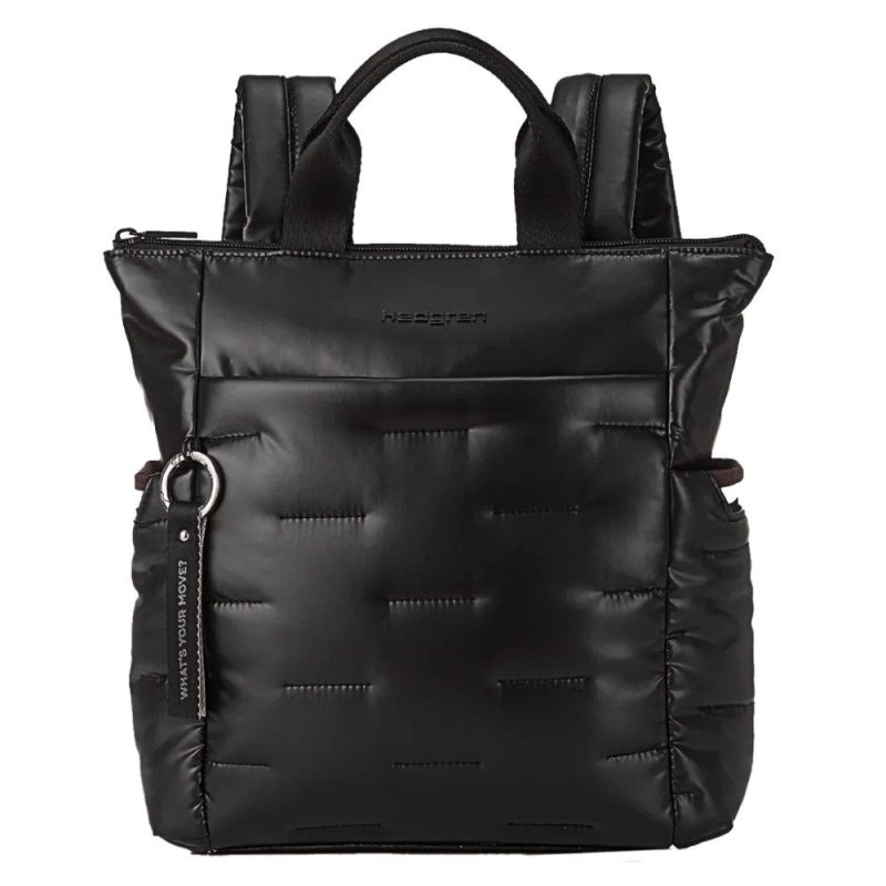 Hedgren HCOCN04/003 COCOON PUFFER Γυναικεία Τσάντα Πλάτης Μαύρη HEDGREN