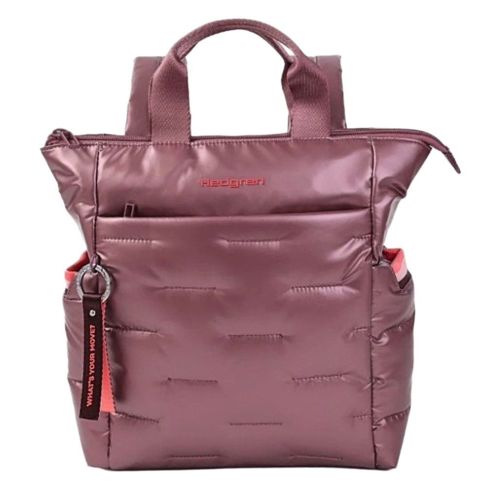 Hedgren HCOCN04/887 COCOON PUFFER Γυναικεία Τσάντα Πλάτης Dusty Rose Τσάντες