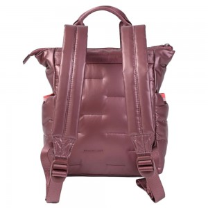 Hedgren HCOCN04/887 COCOON PUFFER Γυναικεία Τσάντα Πλάτης Dusty Rose Τσάντες