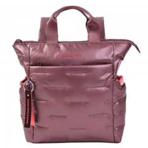 Hedgren HCOCN04/887 COCOON PUFFER Γυναικεία Τσάντα Πλάτης Dusty Rose Τσάντες