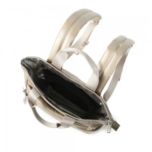 Hedgren HCOCN04/913 COCOON PUFFER Γυναικεία Τσάντα Πλάτης Μπεζ Τσάντες