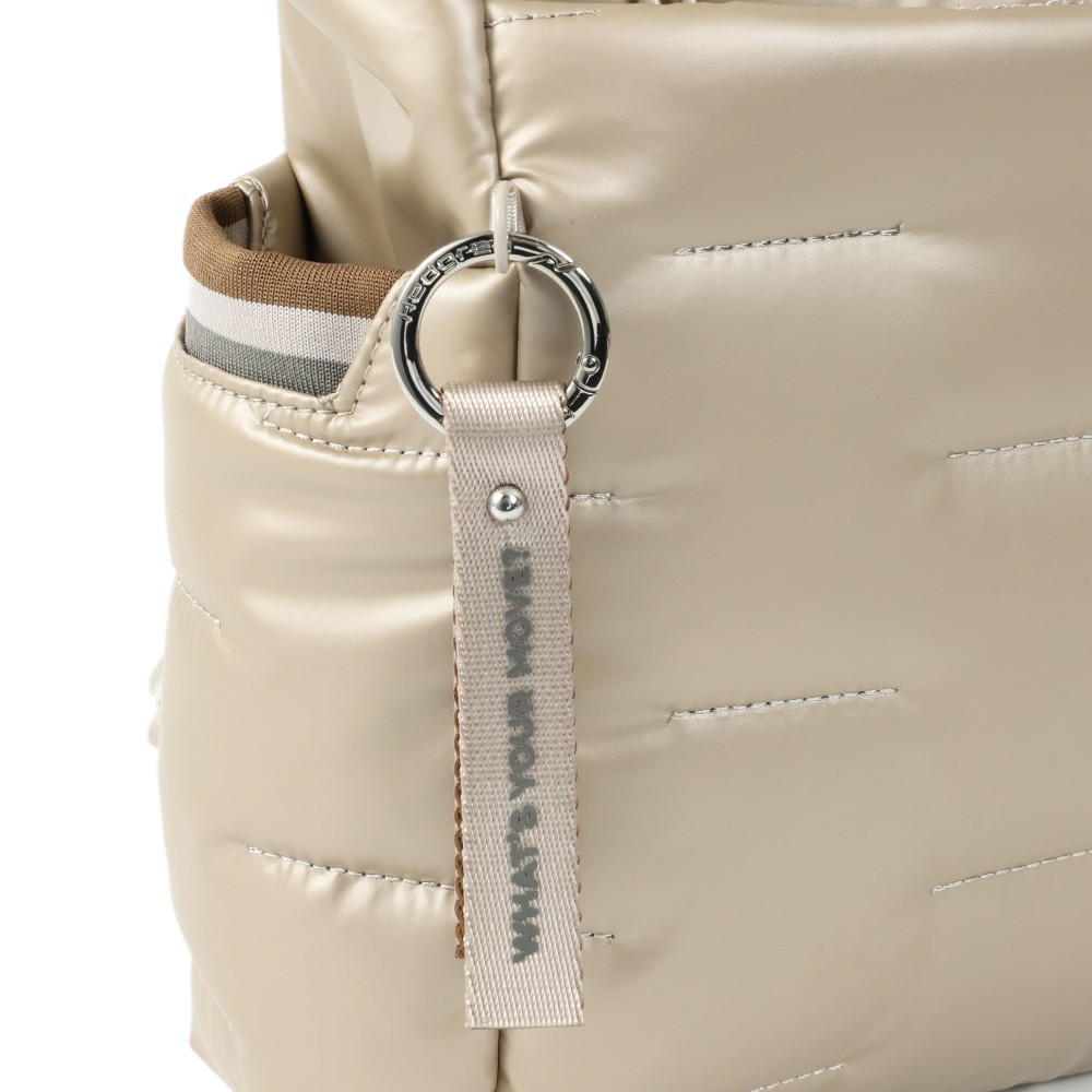 Hedgren HCOCN04/913 COCOON PUFFER Γυναικεία Τσάντα Πλάτης Μπεζ Τσάντες