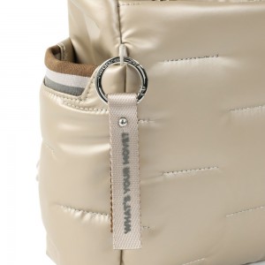 Hedgren HCOCN04/913 COCOON PUFFER Γυναικεία Τσάντα Πλάτης Μπεζ Τσάντες